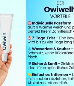 Owiwell® Thermoplastischer Prothesenklebstoff