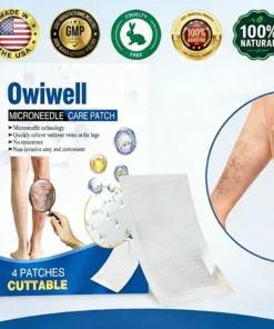 Owiwell® VeinEase Microneedle Care Patch
