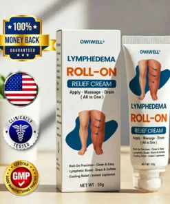 Owiwell® Roll-On Cream for Lymphatic Drainage & Swelling Relief