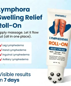 Owiwell® Roll-On Cream for Lymphatic Drainage & Swelling Relief