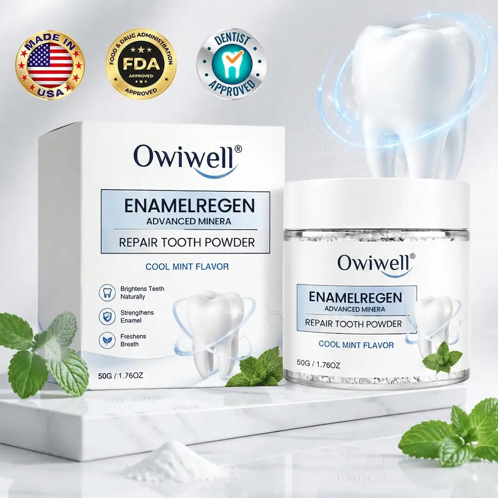 Owiwell® EnamelRegen Advanced Mineral Repair Tooth Powder