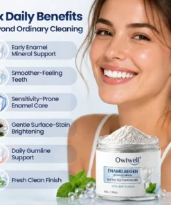 Owiwell® EnamelRegen Advanced Mineral Repair Tooth Powder