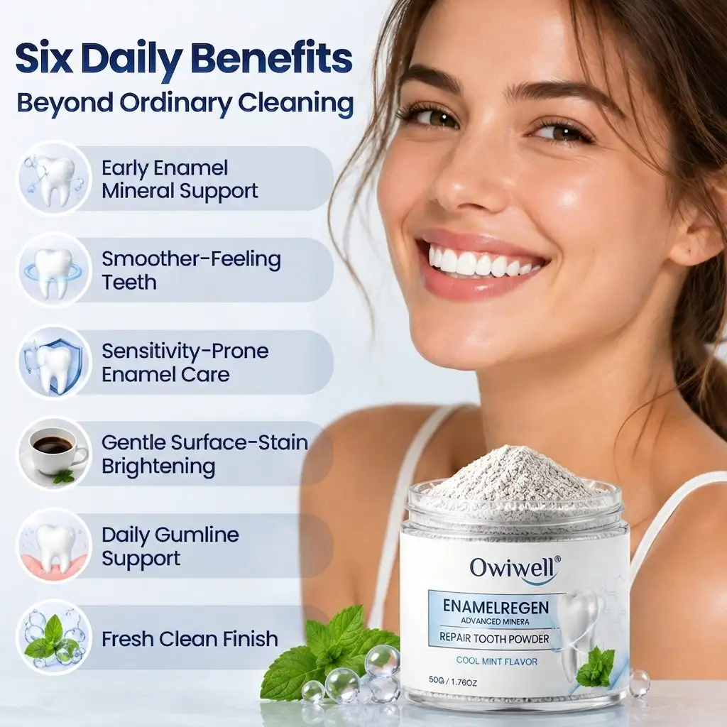 Owiwell® EnamelRegen Advanced Mineral Repair Tooth Powder