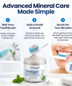 Owiwell® EnamelRegen Advanced Mineral Repair Tooth Powder