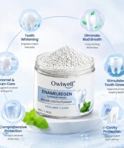 Owiwell® EnamelRegen Advanced Mineral Repair Tooth Powder