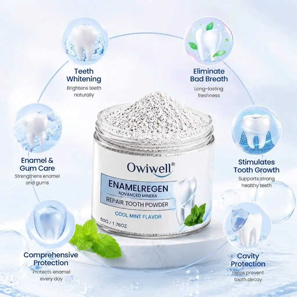 Owiwell® EnamelRegen Advanced Mineral Repair Tooth Powder