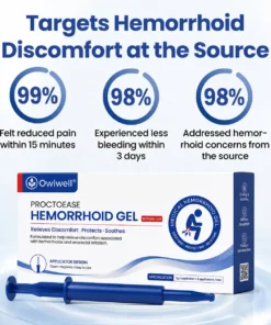 Owiwell® ProctoEase Hemorrhoid Gel